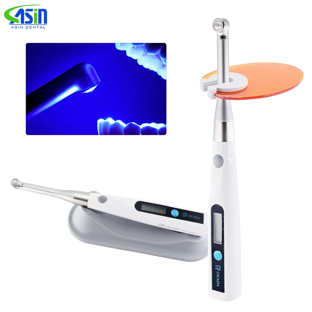 

Dental Cordless Led Curing Light 1 Second Cure Lamp Metal Head LED