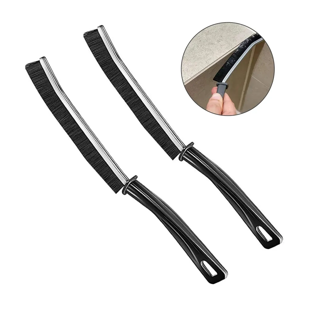 

2PCS Long Gap Cleaning Brush Car Household Tile Narrow Joints Scrubber Stiff Bristles Crevices Cleaner Brushes Clean Tool
