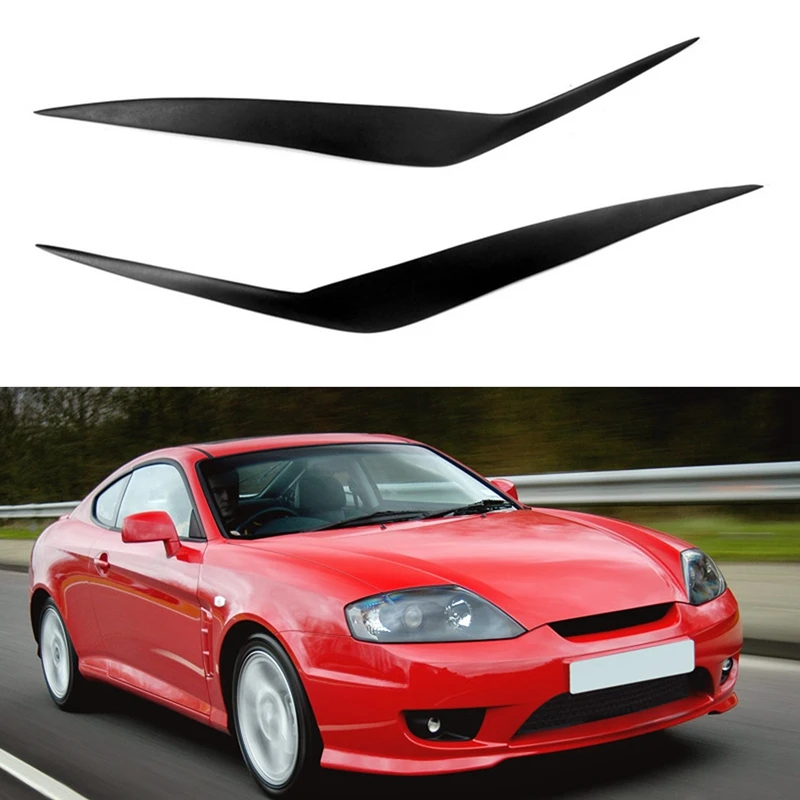 

Передняя полимерная накладка на переднюю фару для Hyundai Coupe 2003-2006