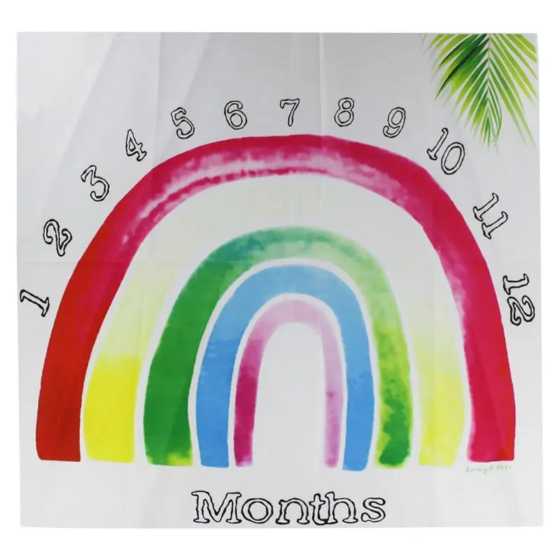 

Newborn Photo Background Cloth Boys and Girls Baby Month Blanket Photography Pos
