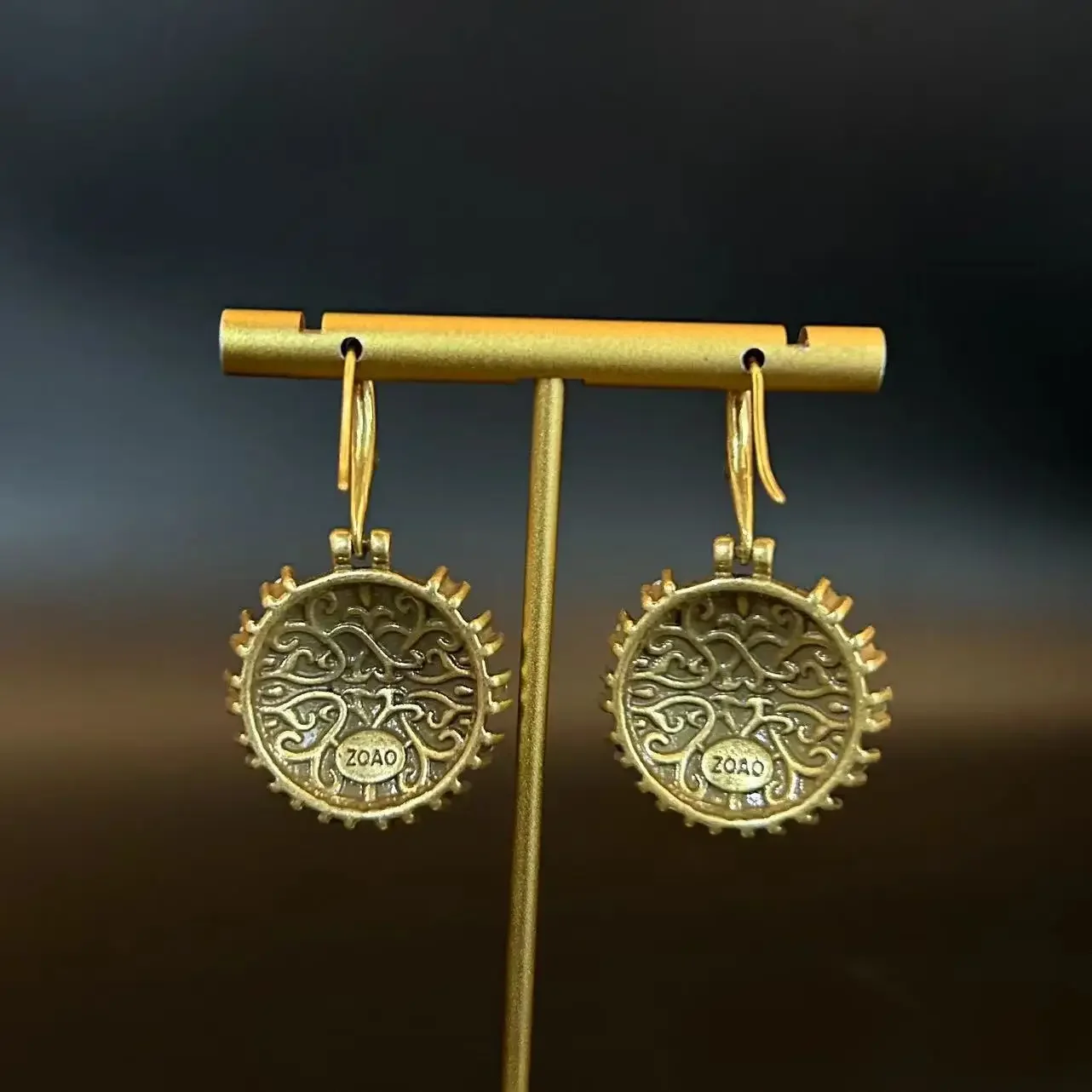 Винтажные Необычные эмалевые серьги Гео-капли для женщин дизайнерские ювелирные