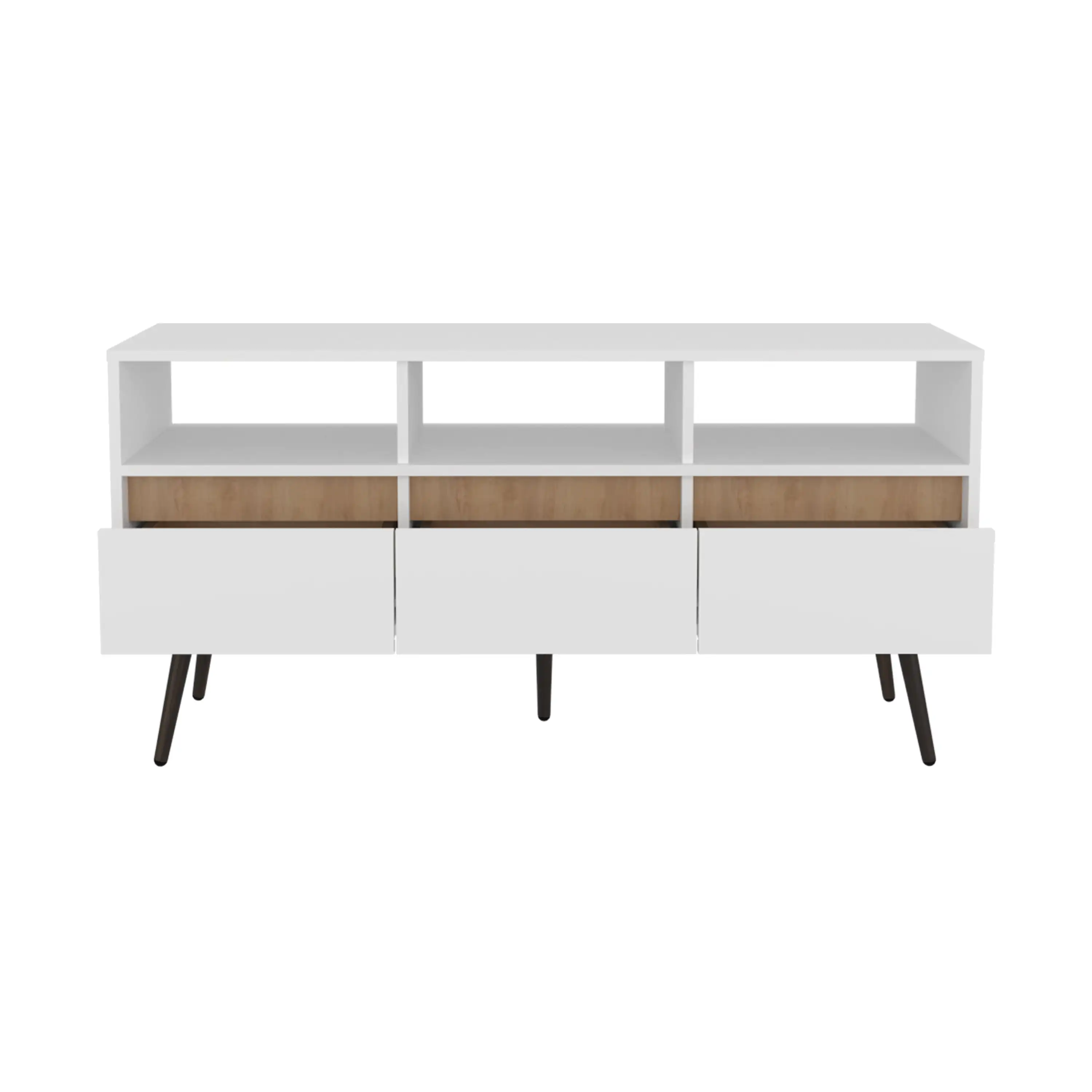 Подставка под телевизор Barrow 3 ящика полки