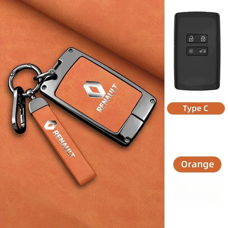 

Новый чехол для автомобильного ключа из цинкового сплава для Renault Espace 5 Kadjar Koleos Captur Megane 4, талисман Arkana Dacia Sandero, удаленный корпус