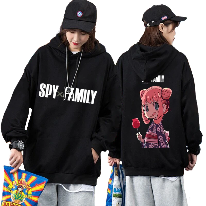 

Anya Forger Eyes Hoodie Anime SPY X Family Hoodies Aesthetic Clothes Women Spring/Autumn Sweatshirt Kawaii Top Harajuku Sudadera