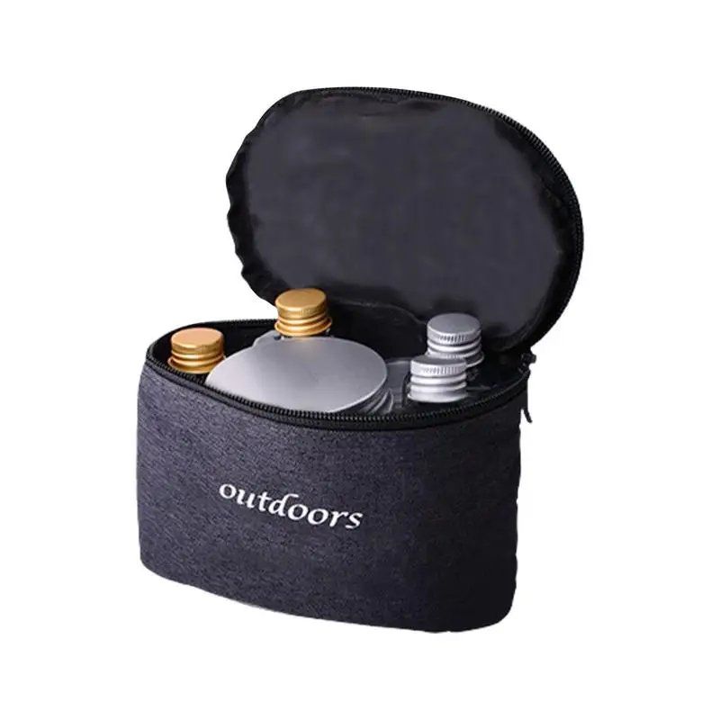 

Spice Bottles Camping Seasoning Container Set Camping Picnic Outdoors Kitchen Lunch Boxes Bottle Containers For Storing Spice