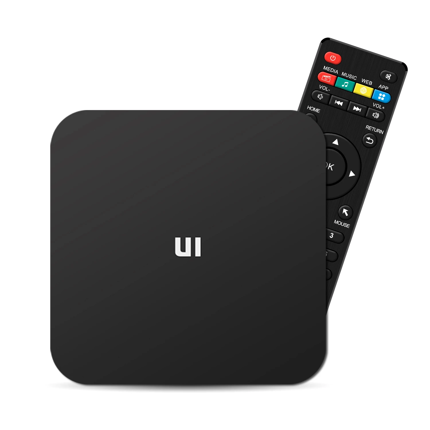 Фото ТВ-приставка HY1netflix ott iptv smart android 9 2021 amlogic s905y2 4k 2,4g Φ Двухдиапазонная WiFi android телеприставка №4