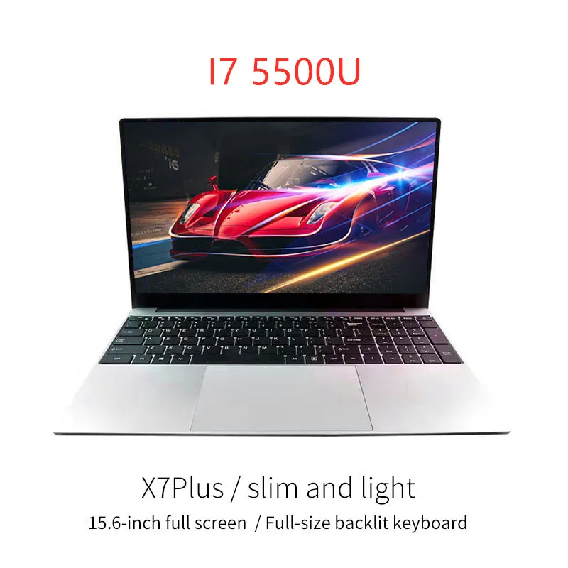 

Gaming Laptops 15.6 Inch 1920x1080 Intel i7 5500U Core 4GB/8GB/16GB RAM 128GB 256GB 512GB SSD Portable Computer Spanish Keyboard