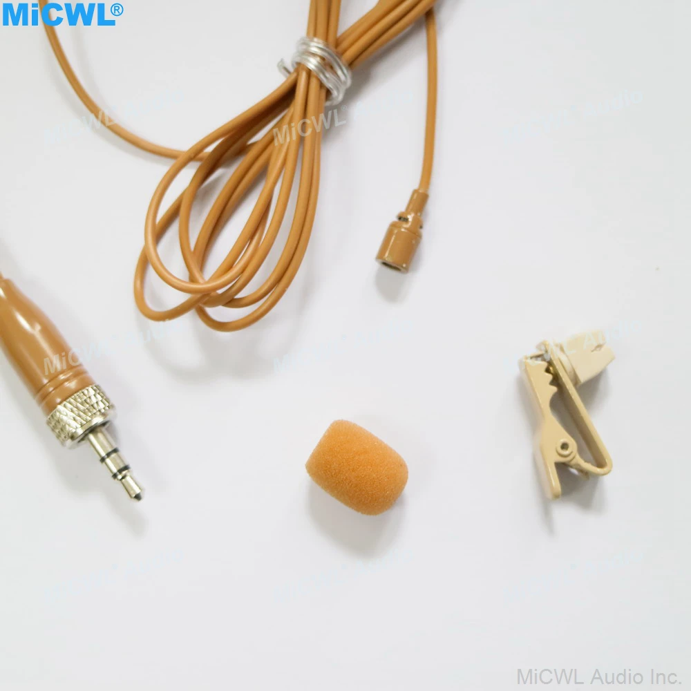 Петличный микрофон для Shure SLXD ULXD PGXD BLX Sennheiser G2 G3 G4 Wireless Tie Bodypack