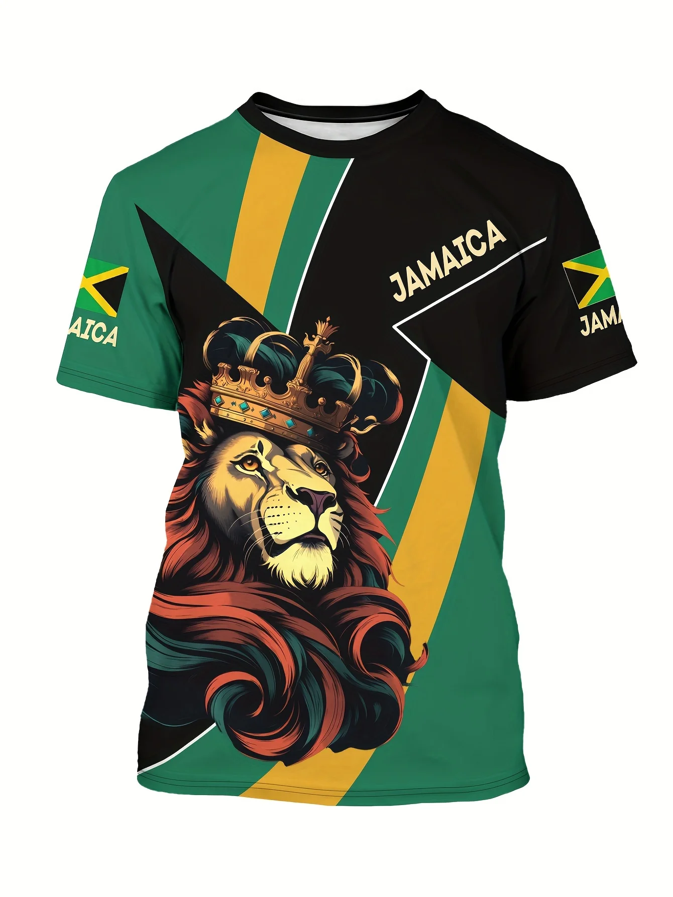 Футболка мужская с коротким рукавом и круглым вырезом топ свободного покроя