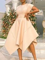 md new africa evening dresses long luxury 2021 party gown short sleeve irregular maxi robe ankara dashiki outfits kaftan prom