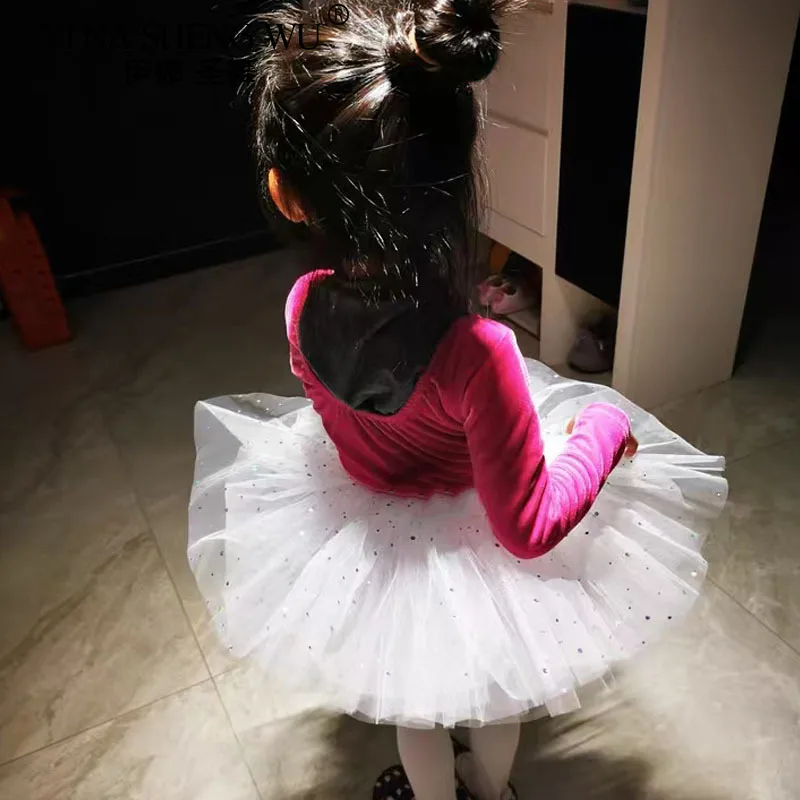 Короткая юбка-пачка из тюля со звездами для девочек детская нарядная балетная