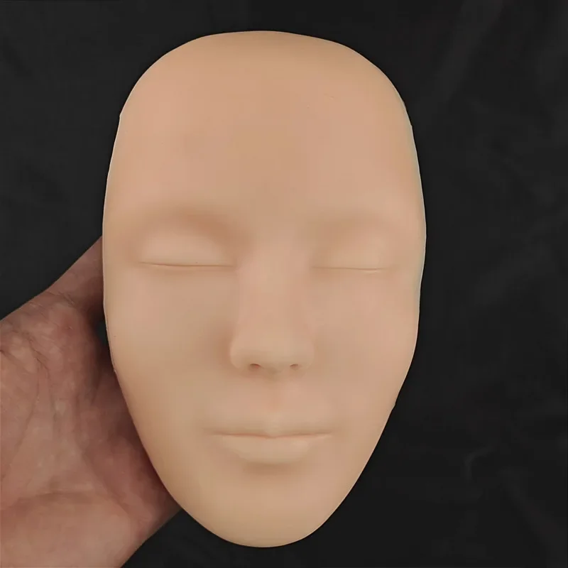 Силиконовый манекен для практики макияжа 5D микроблейдинга Перманентный макияж