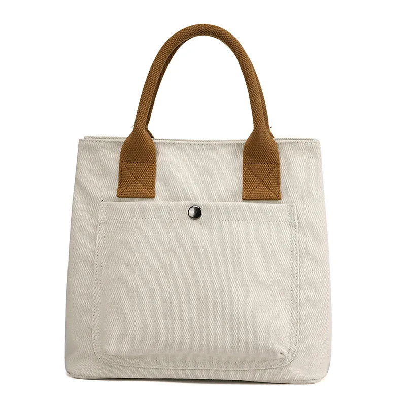 

Women's Fashion Hand Bag Leisure Cloth Bags 2023 New Canvas Small Tote Bag