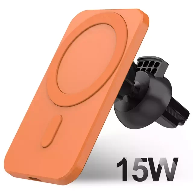 

Wireless Car Charger Mount Stand 12 Pro Max Mini Safe 15W Fast Charging Wireless Charger