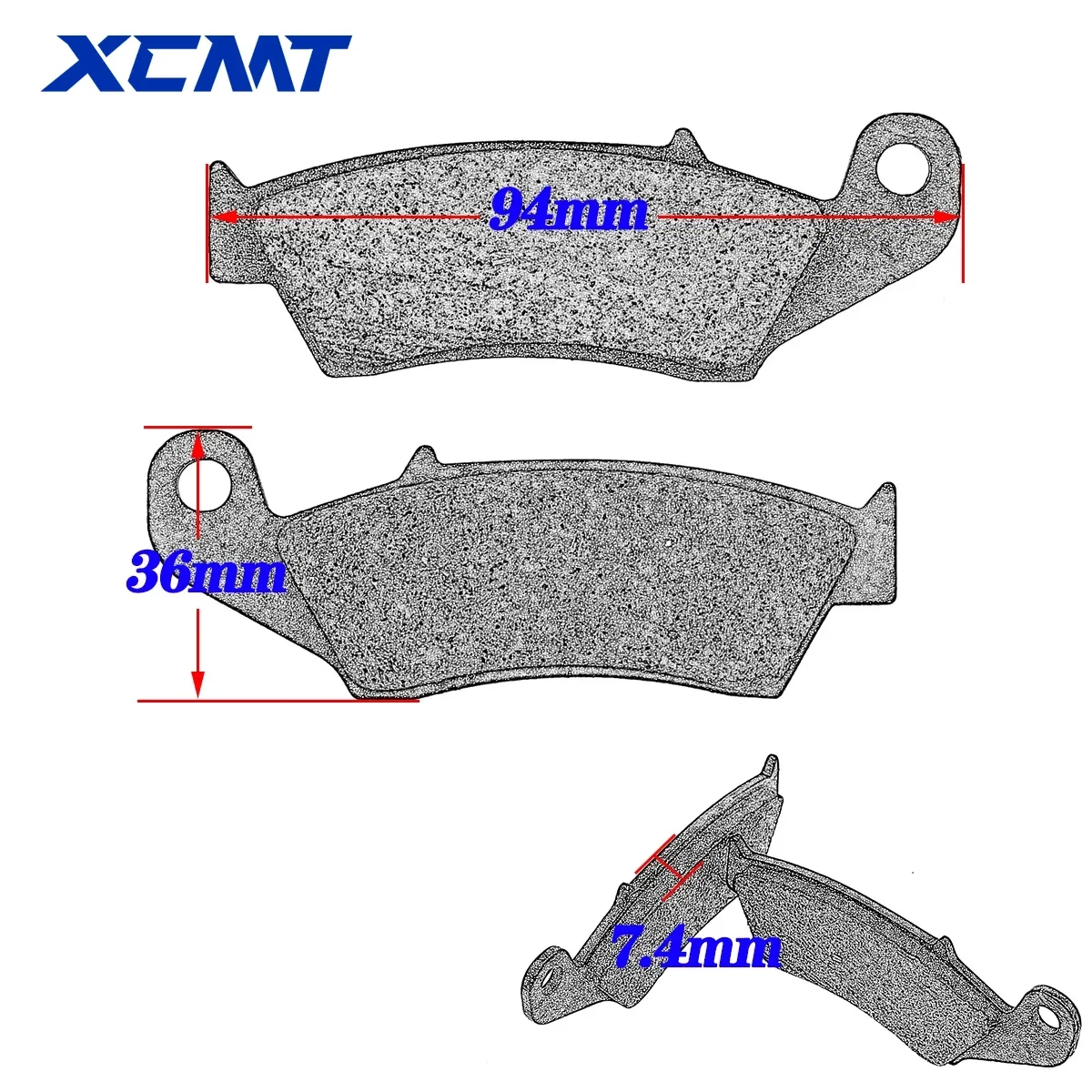Передние и задние тормозные колодки мотоцикла для SUZUKI RM125 06-09 DRZ400E 00-2007 DRZ400S 2000- 2017 DRZ400SM DRZ400SMZ DRZ400 E S SM SMZ (art.: 3920c8c2ffcff) - 3920c8c2ffcff