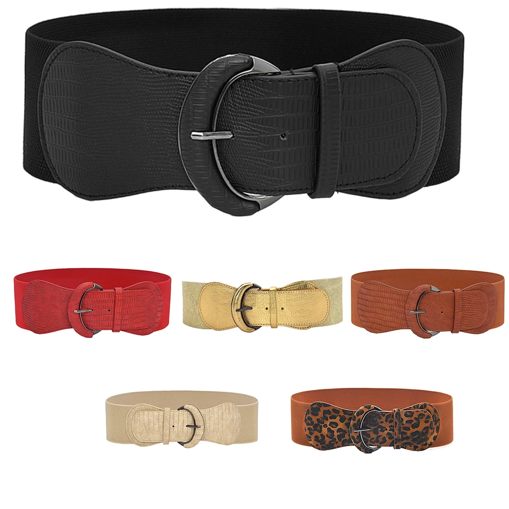 

Женский кожаный ремень с пряжкой