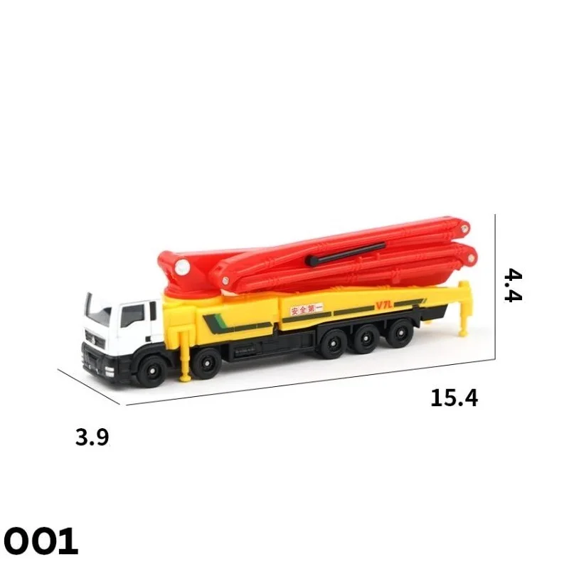 Xcartoys 1:100 модель автомобиля из сплава с пятидюймовым бетононасосом