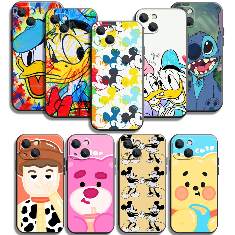

2022 Disney Phone Cases For iPhone 7 8 SE2020 7 8 Plus 6 6s 6 6s Plus X XR XS MAX Back Cover Soft TPU Funda