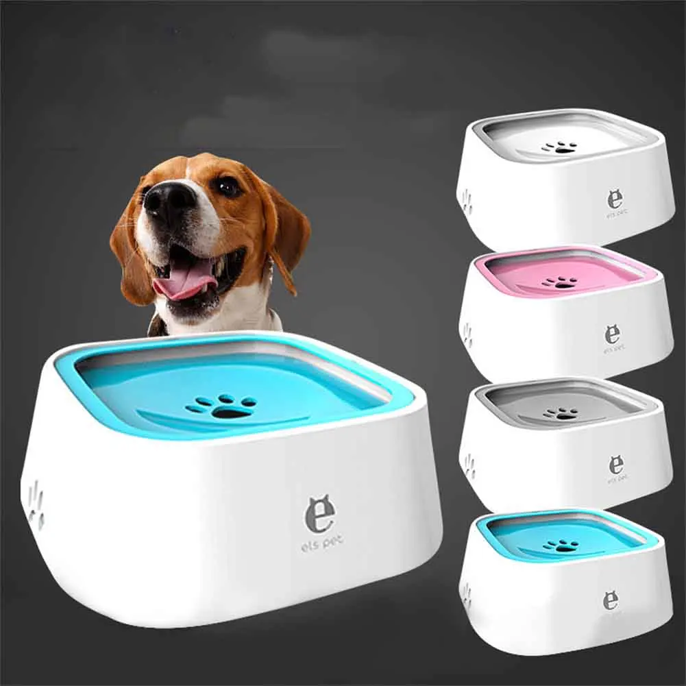 

Pet Drinking Bowl Not Wet Mouth Floating Water Bowls Not Splash Water Cats Dogs Drinker Portable Pet Puppy Water Dispenser