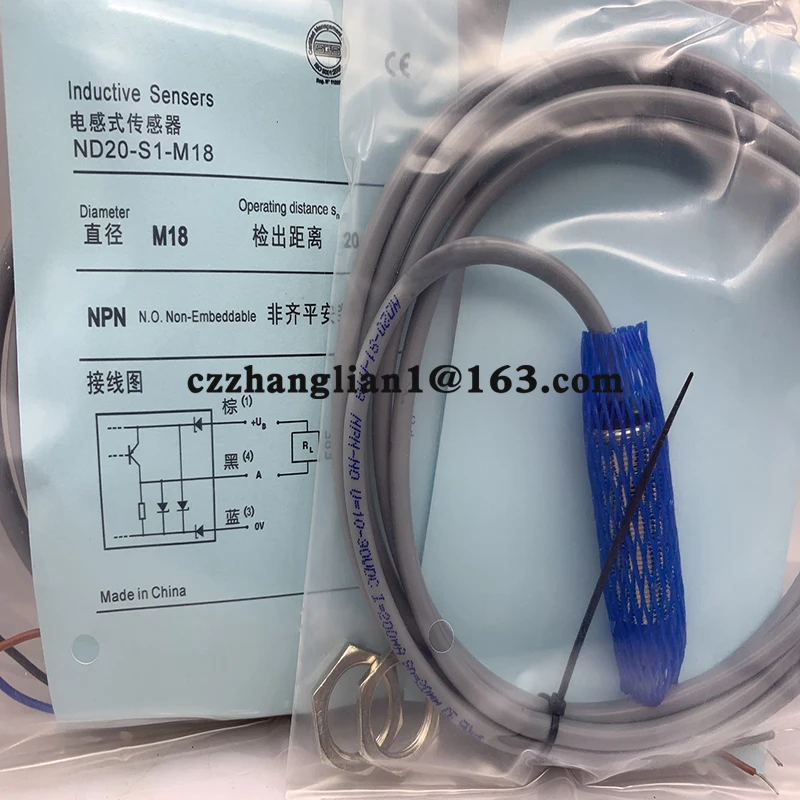 Совершенно новый бесконтактный переключатель ND12-S1-M18 ND12-S2-M18 ND12-S3-M18 ND12-S1S1-M18 ND12-S2S1-M18