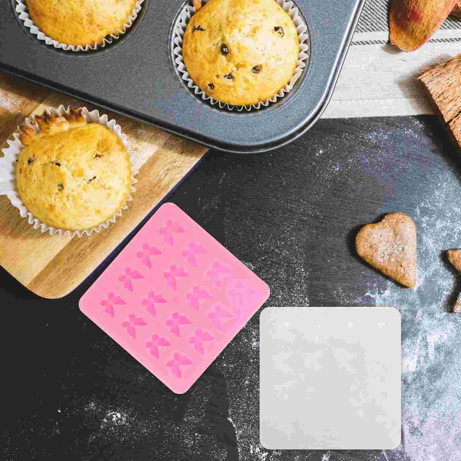 

2 Pcs Butterfly Epoxy Mold Molds Chocolate Candy Silicone Supple Fondant Cookie Baking Tray DIY Spring Making Tools