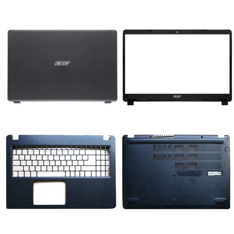 

New laptop for acer A515-52 A515-52G-57SF 52k black lcd back cover case top/front frame/palmrest/base base cover