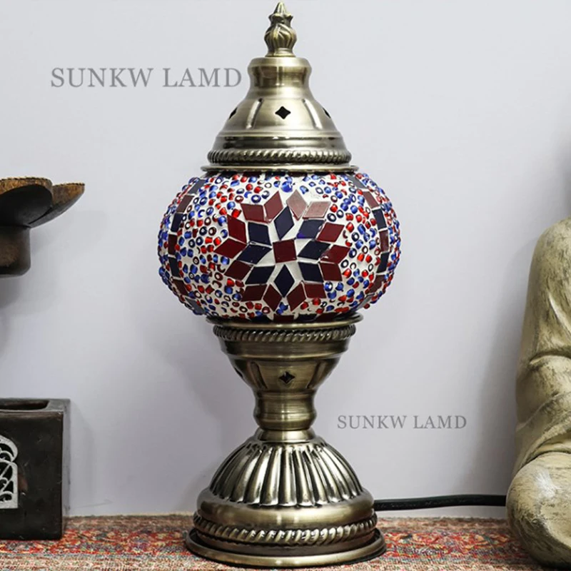 Винтажная Декоративная Лампа Ручной Работы В Турецком Стиле Ар-деко