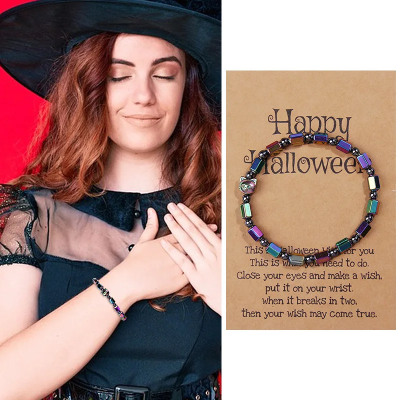 Магнитный гематит для похудения браслет из натурального черного Желчного Камня