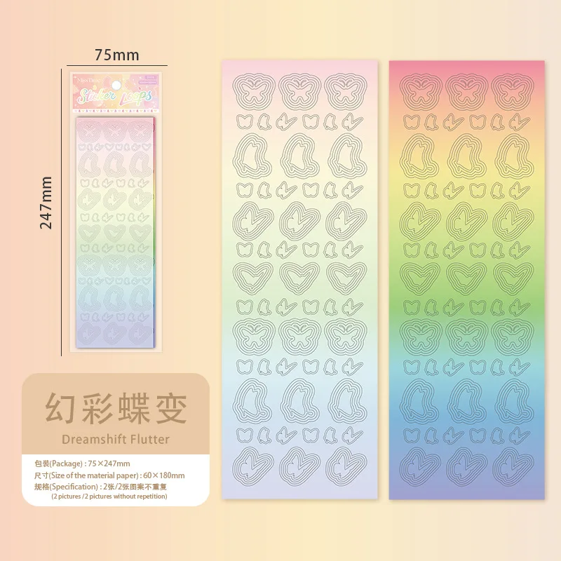 

Кавайные наклейки Аlideco 2 шт.