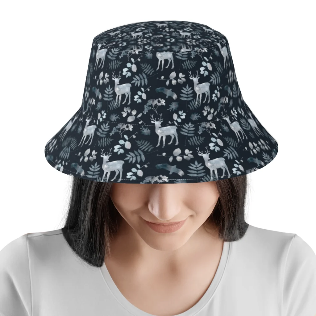 Панама в стиле унисекс для мужчин и женщин модная шляпа с изображением Северного