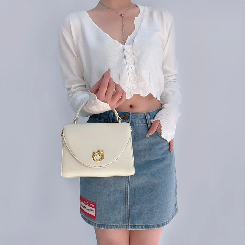 High Quality White Women Tote Bags Genuine Leather 2022 New Crossbody Bags for Women Fashioh Casual Female Messenger Bags