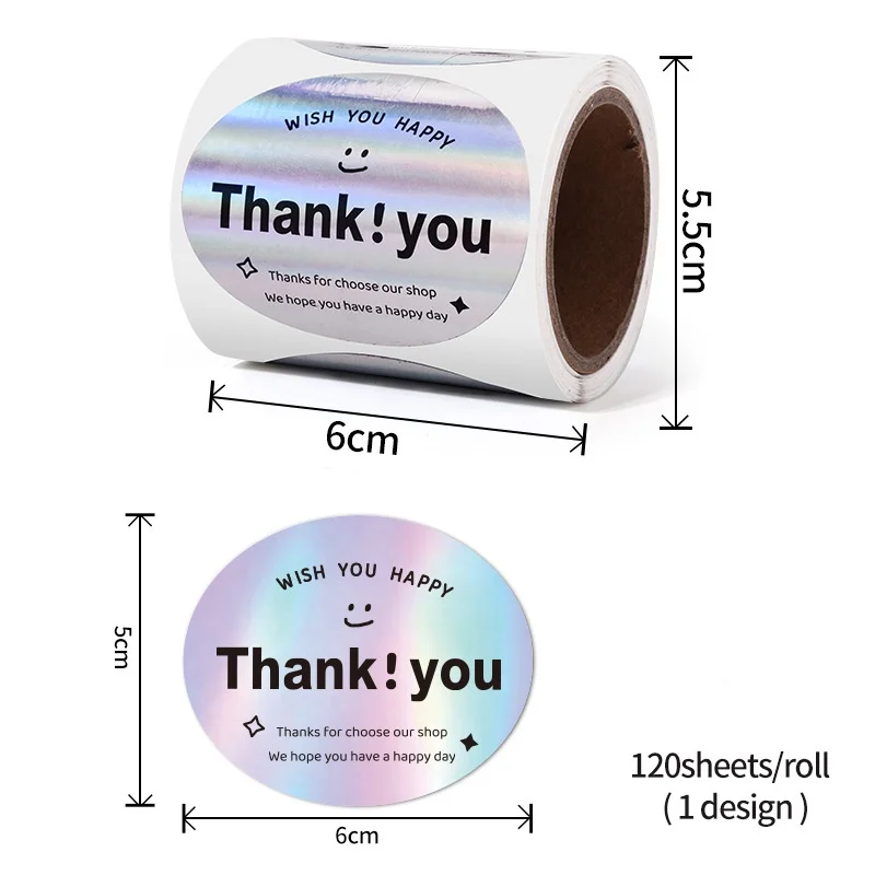 

Наклейки "Спасибо", синтетическая бумага