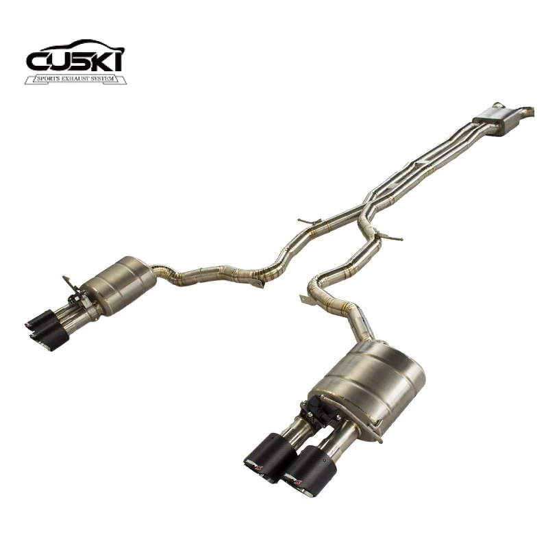 Высококачественная выхлопная система Catback для PORSCHE PANAMERA (971) 4.0 труба из титанового