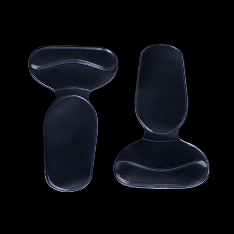 

Silicone Gel Soft T Shape Heel Sticker Wear Proof Anti Slip With Thicken Cushion