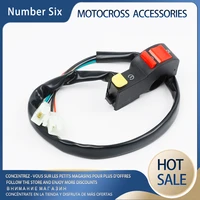 78 inch handlebar electric starter start and stop atv onoff button flameout4 wire connection motorcycle switch