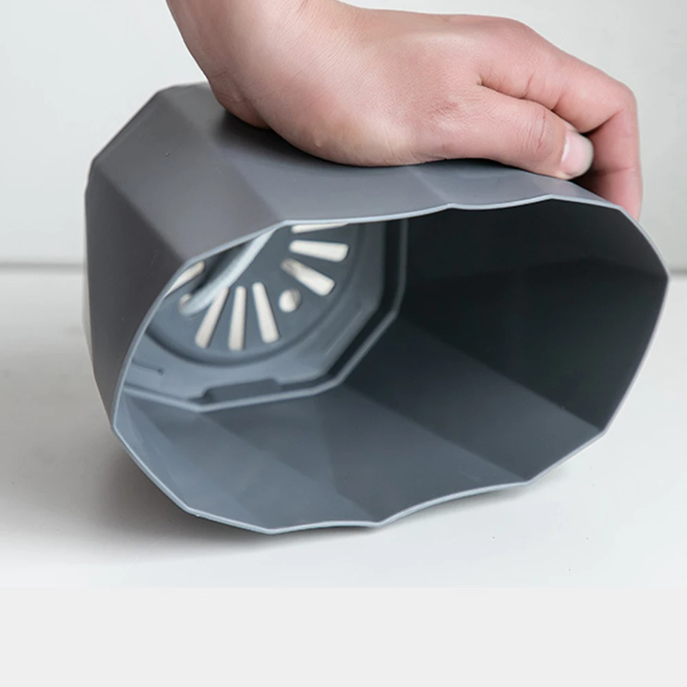 Прозрачный двухслойный пластиковый цветочный горшок самополивающийся с