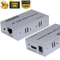 4k hdmi extender hdmi over cat5e6 cable 1080p hdmi to r45 ethernet converter extender for ps4 apple tv pc hdtv