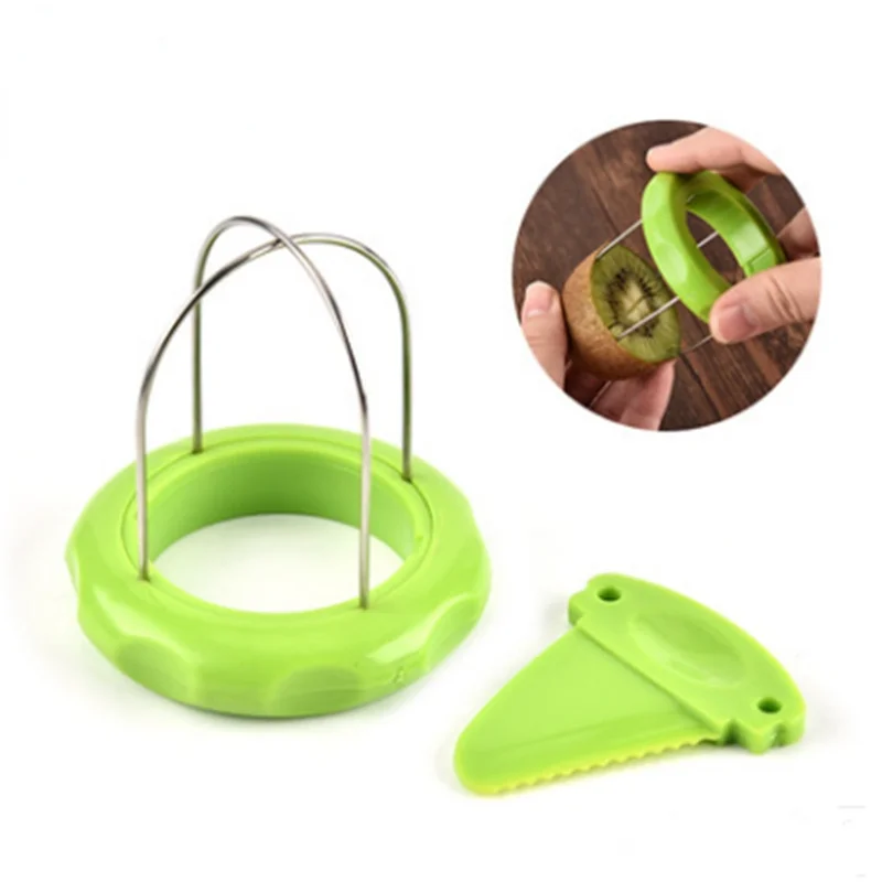 

Stainless Steel Mini Fruit Kiwi Cutter Peeler Slicer Kitchen Peeler Tool Pitaya Spiralizer Kitchen Tools Fruit Vegetable Peeler
