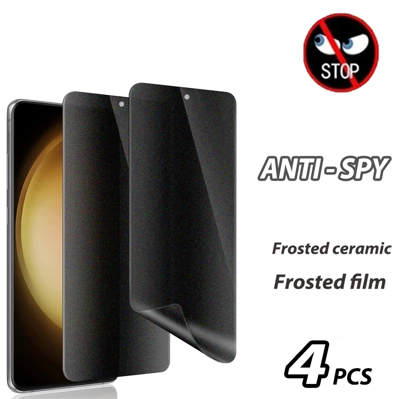 4 шт. защитная пленка для Samsung Galaxy S23 S22 S21 S20 Ultra FE S10