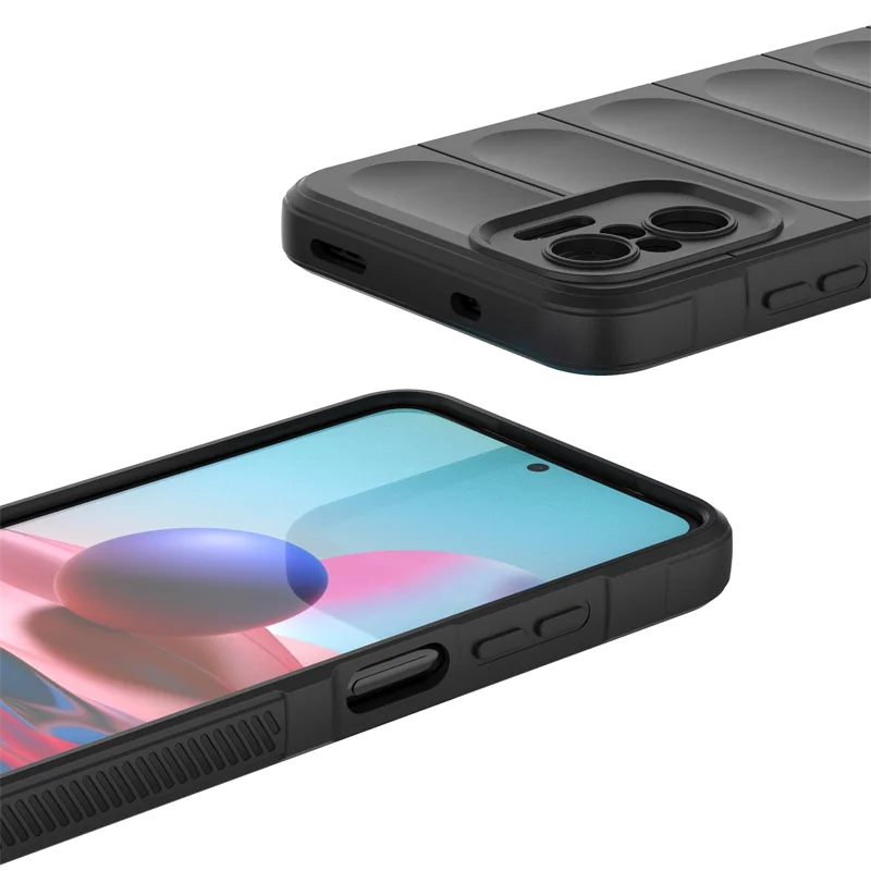 For Redmi Note 10 Case Redmi Note 10 10S Cover Funda Capa Soft Silicone TPU Shockproof Protective Back Bumper For Redmi Note 10