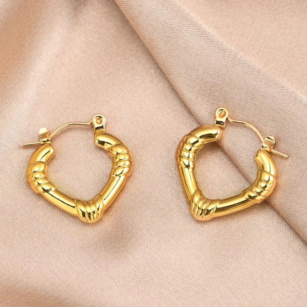 Горячая Распродажа серьги с V-образным дизайном из 18-каратного золота милые для