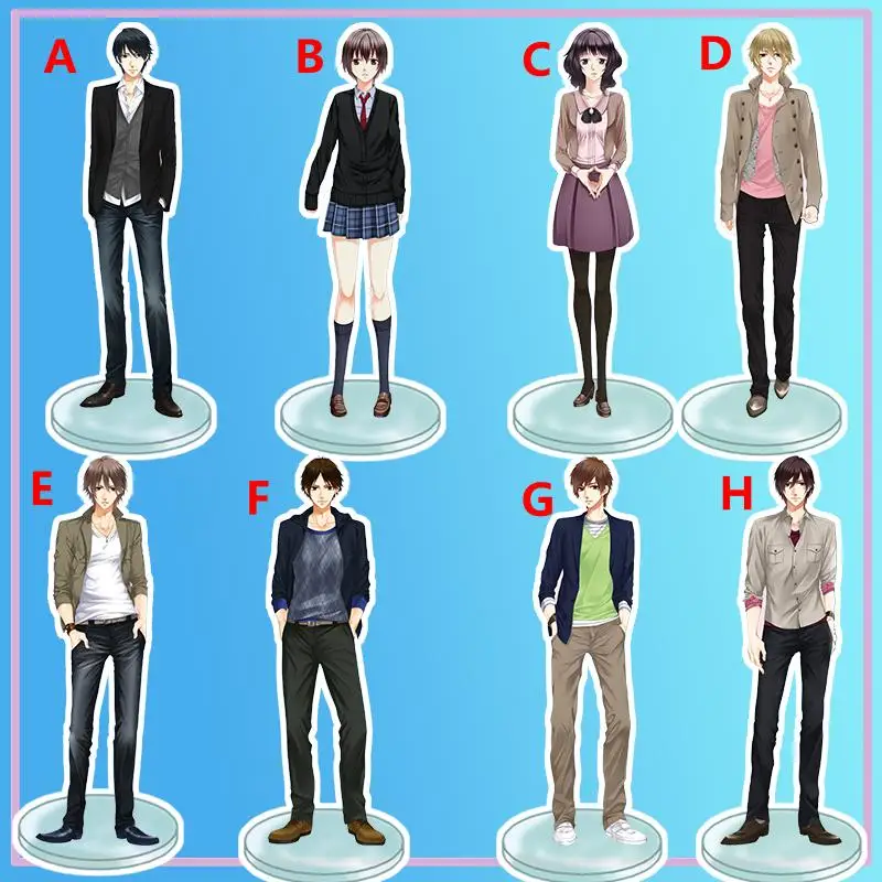 

Anime Stand Butterfly Rouge Butterfly Gloss Acrylic Figure Display desktop decoration 15cm