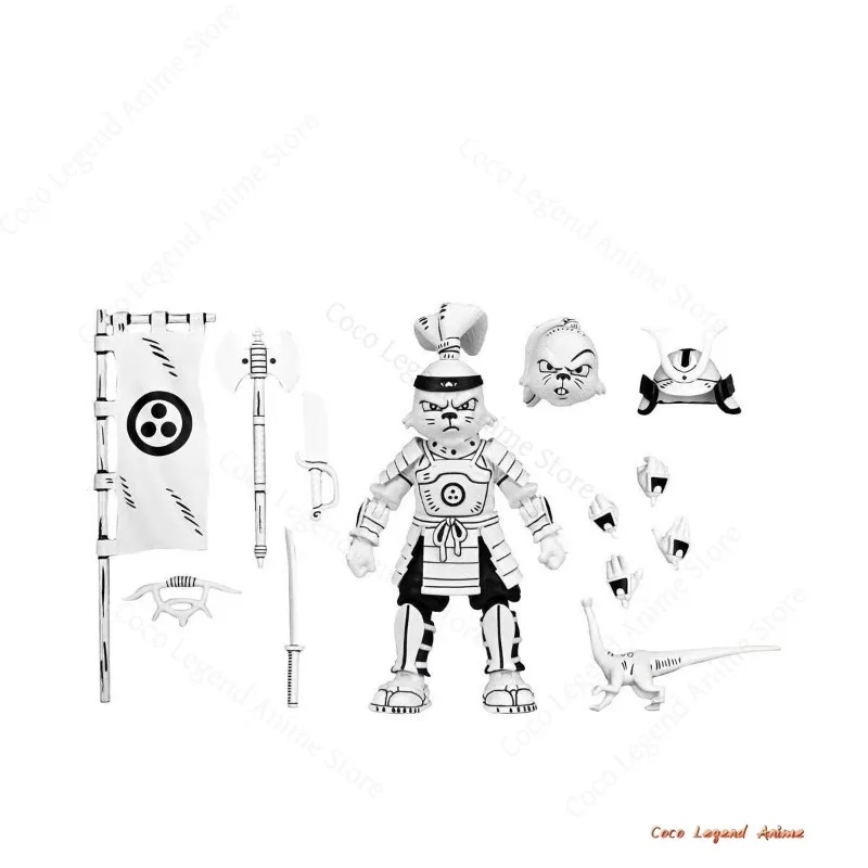 Фото В наличии: Фигурка NECA 54346 Space Rabbit Teenage Mutant Ninja Turtles Samurai Usagi Yojimbo Rabbit Ronin, модель, игрушка, подарок №2