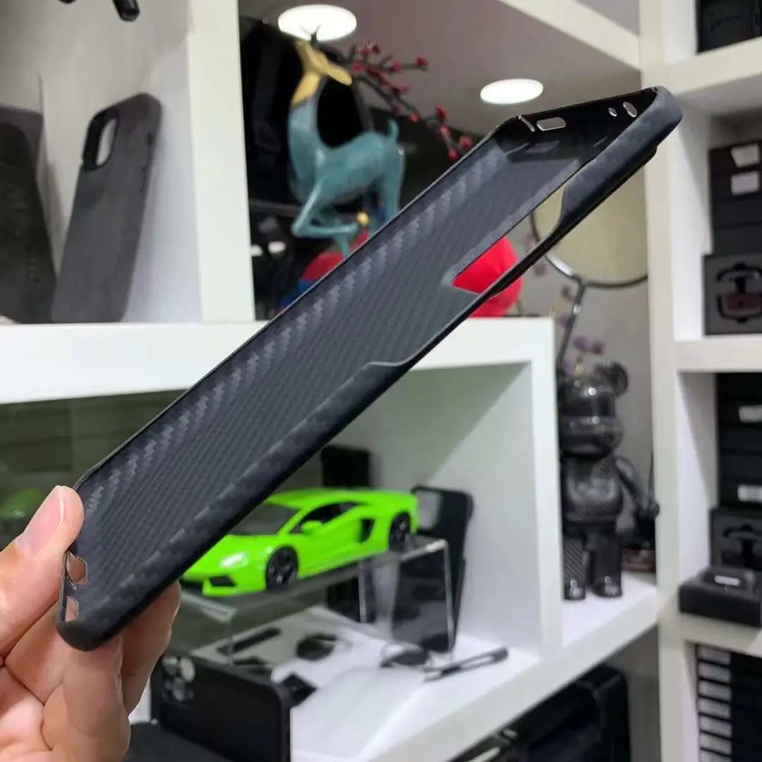 For Xiaomi 12t /12t Pro Carbon Fiber Case Aramid Fiber Cover Luxury Simple Case For For XIAOMI 12t /Xiaomi 12t Pro Phone Shell