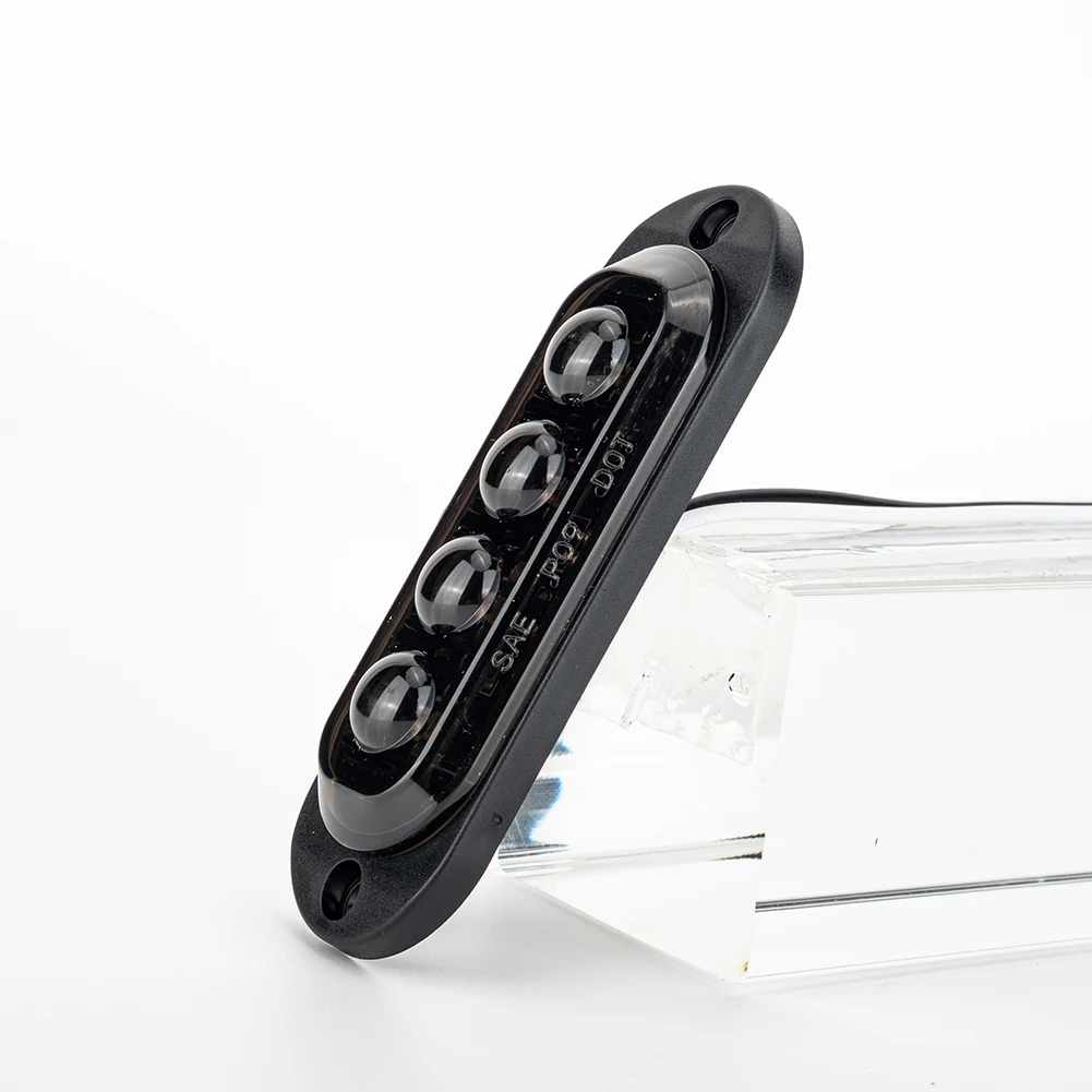 Габаритные огни с 4 светодиодами водонепроницаемые подходят для всех прицепов