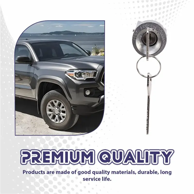Фото Замок зажигания A99F с ключом для Toyota Tacoma 1975-1983 - 6905789102, запасная часть №5