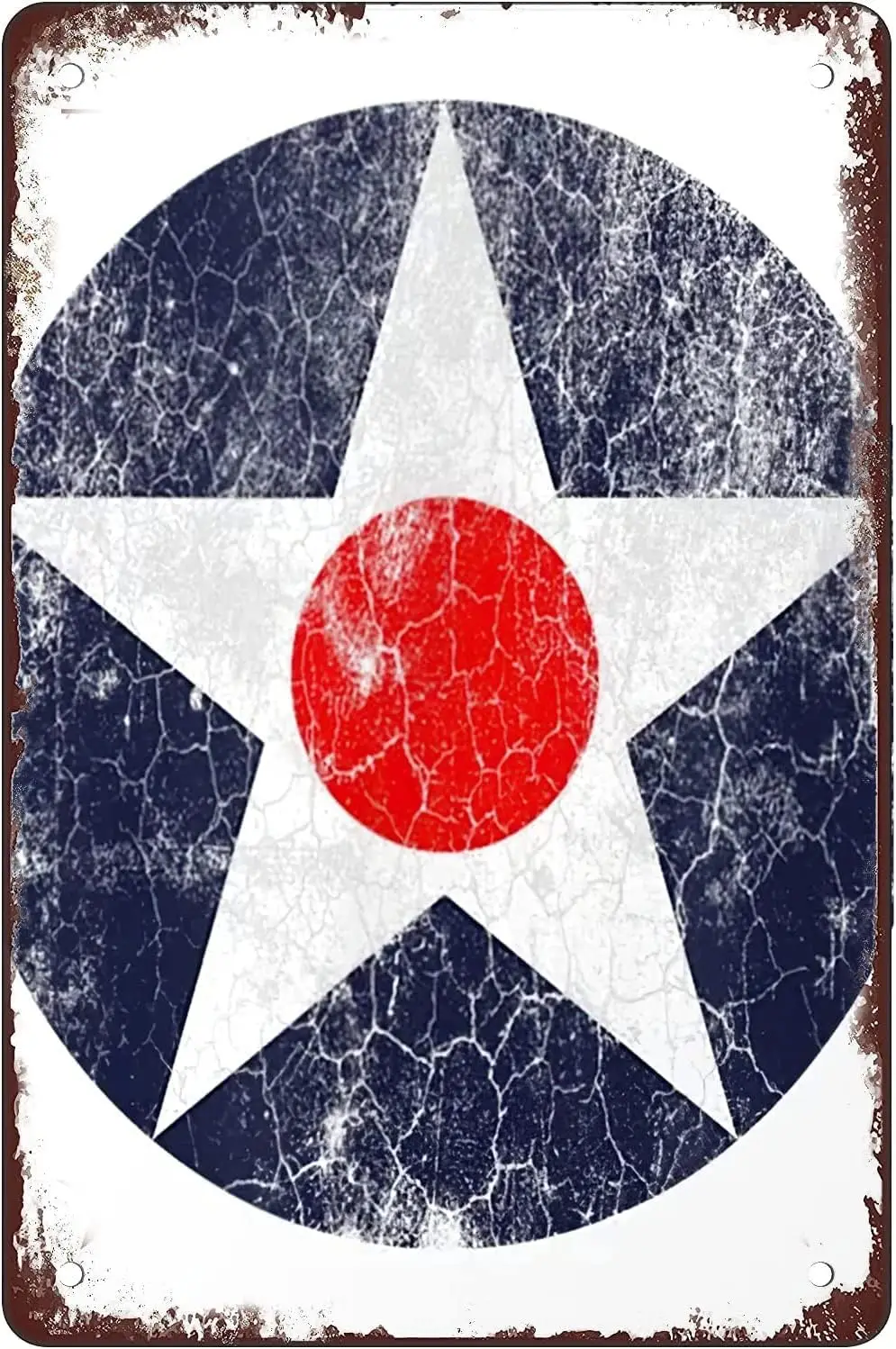 rmy r corps roundel force nsgn 8x12 nches Ретро Vntge Декор Sgn Metl Home Br Wll