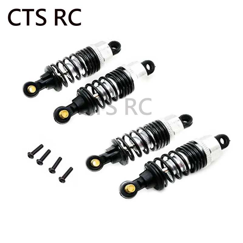 Радиоуправляемая машина 4 шт. Sasis Aloi Aluminium Aksesori Suku Cadang Upgrade Peredam Kejut DIY Cocok Langsung для