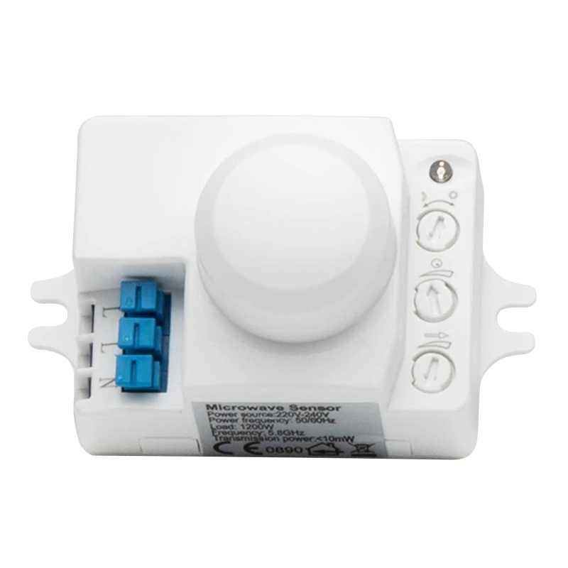 

R91A Microwave Radars Motion Sensor Body Intelligent Human Body Sensor Switch Motion Light Switch for Home Family Hotel 220V