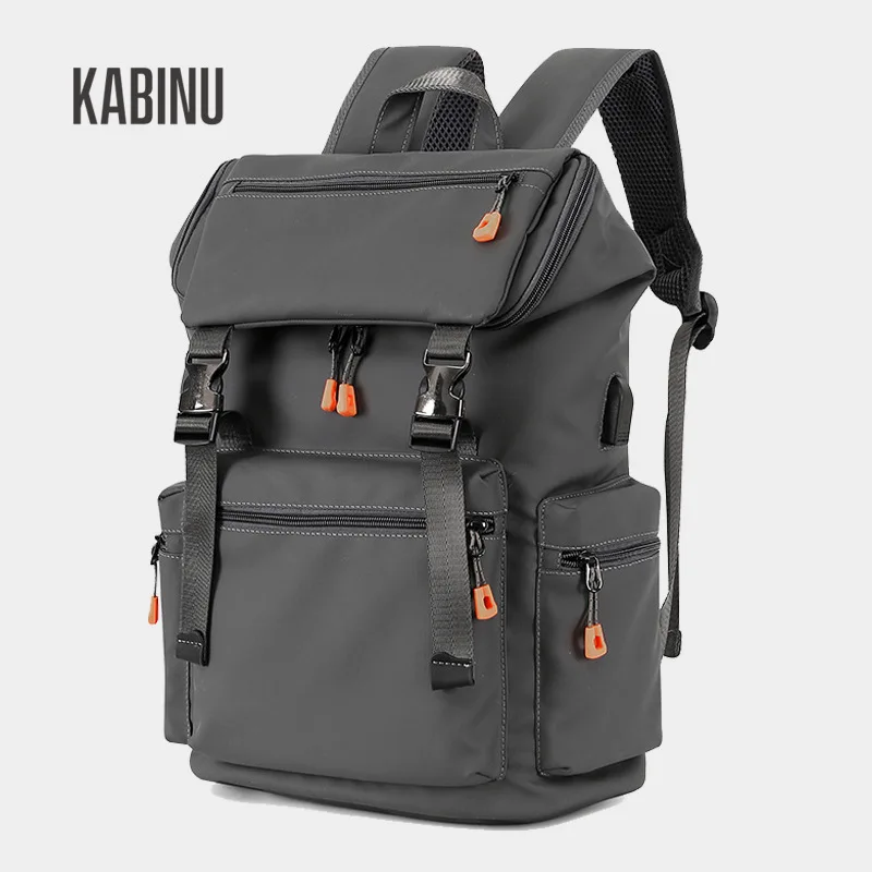 

Fashion Men Double Shoulder Bag Nylon Outdoor Travel Backpack Business Laptop Backpack School Backpack for College Students